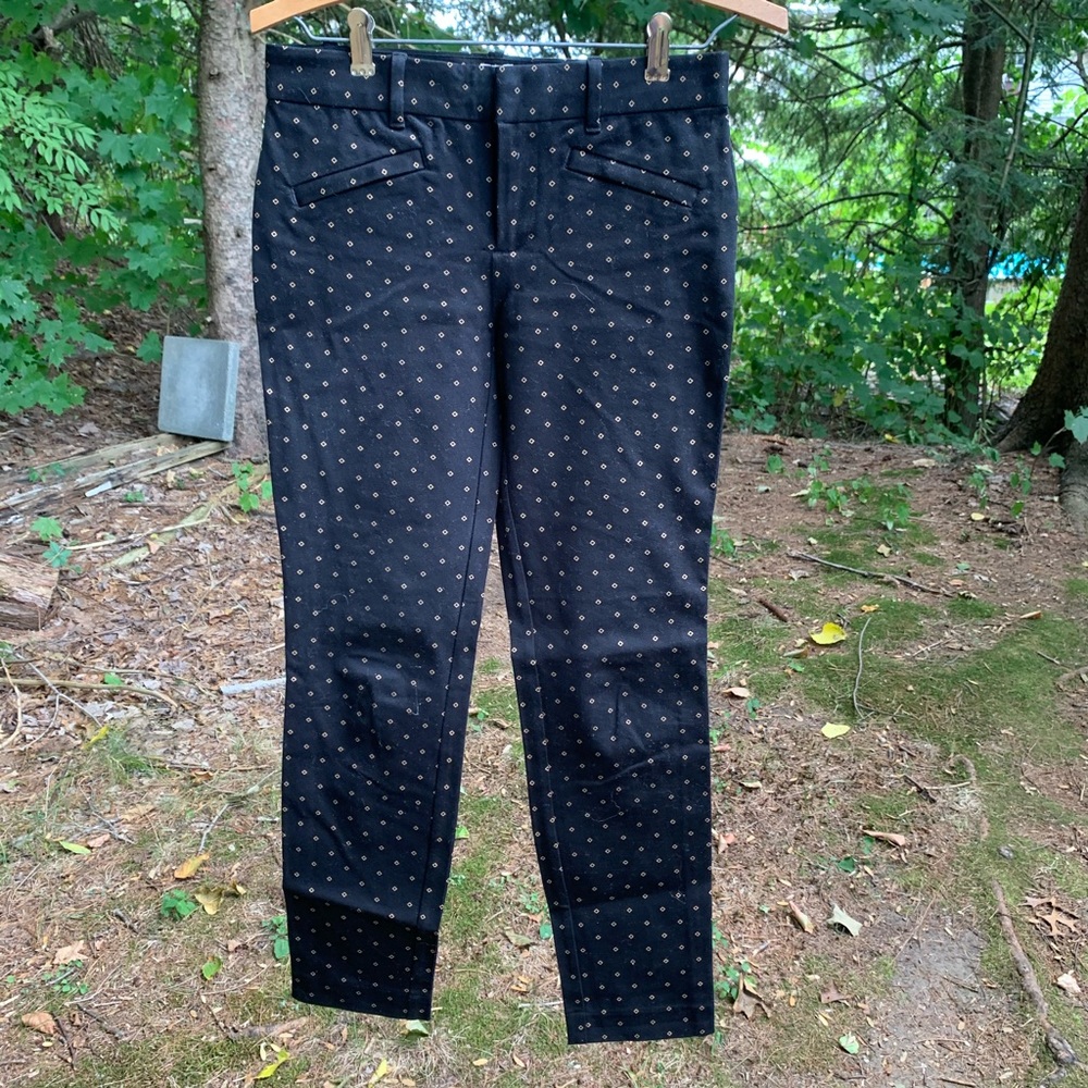 Gap skinny printed jeans, Size 4